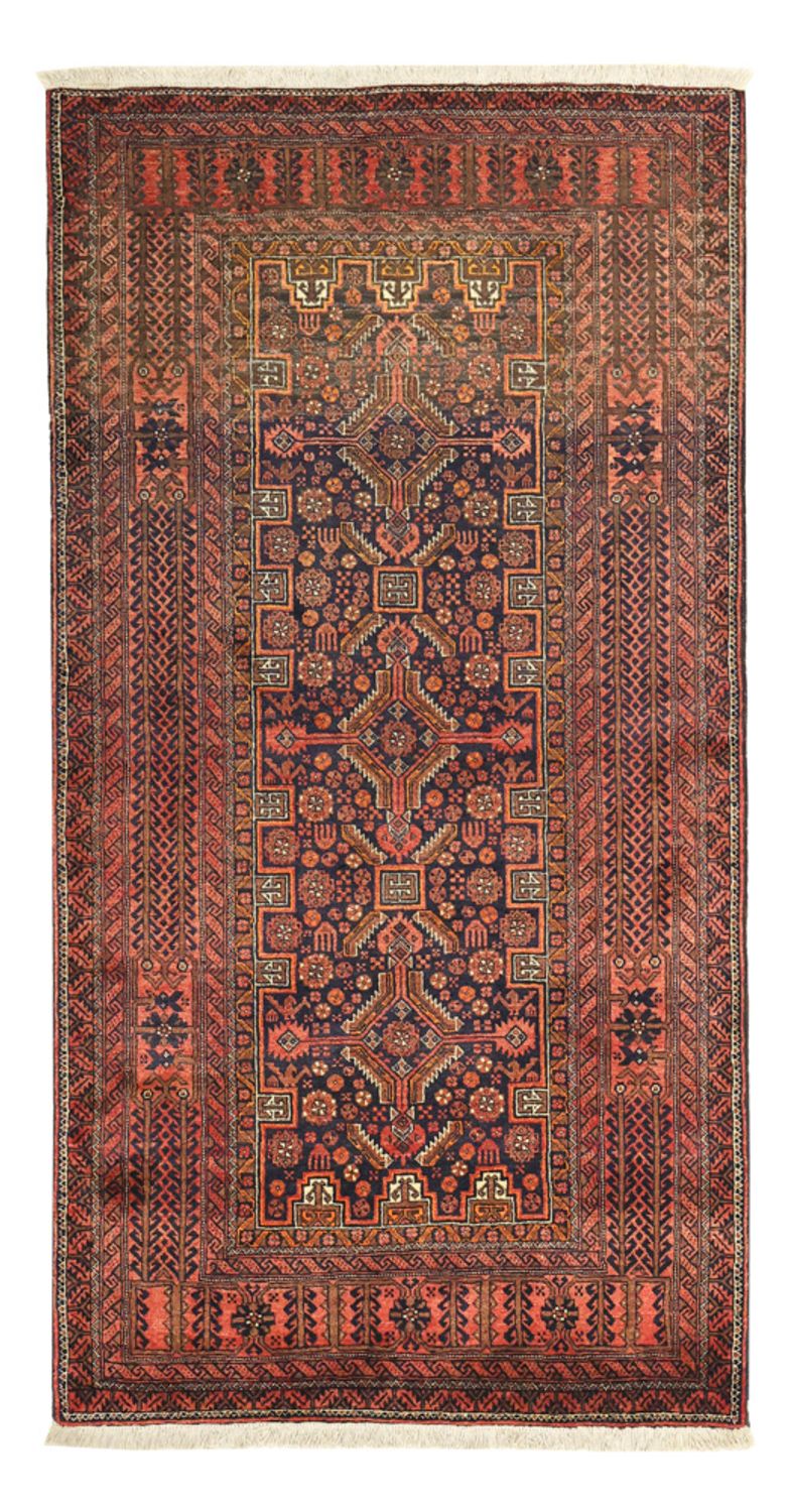 Runner Belutsch Rug - 198 x 109 cm - dark brown