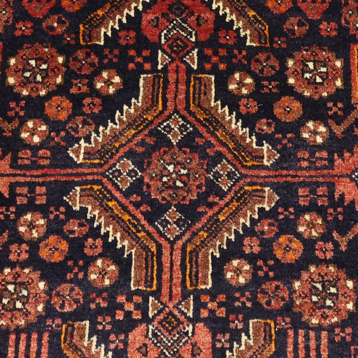 Runner Belutsch Rug - 198 x 109 cm - dark brown