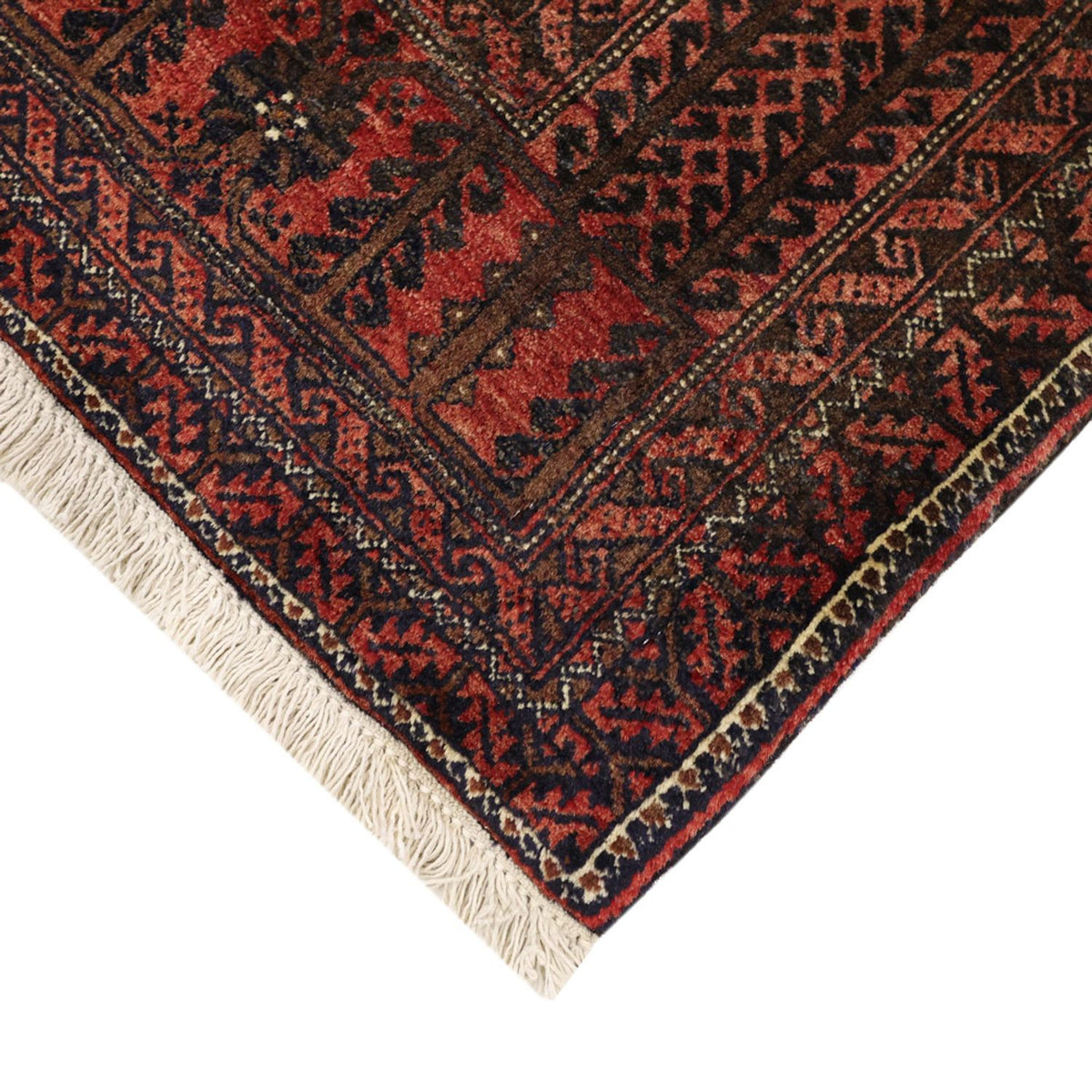 Runner Belutsch Rug - 198 x 109 cm - dark brown