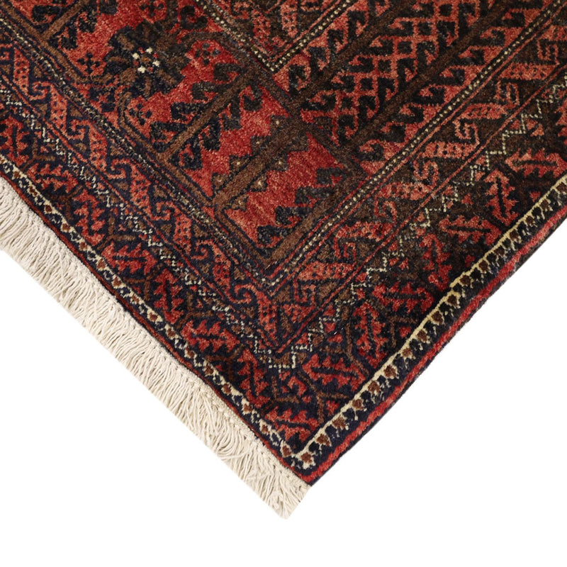 Runner Belutsch Rug - 198 x 109 cm - dark brown