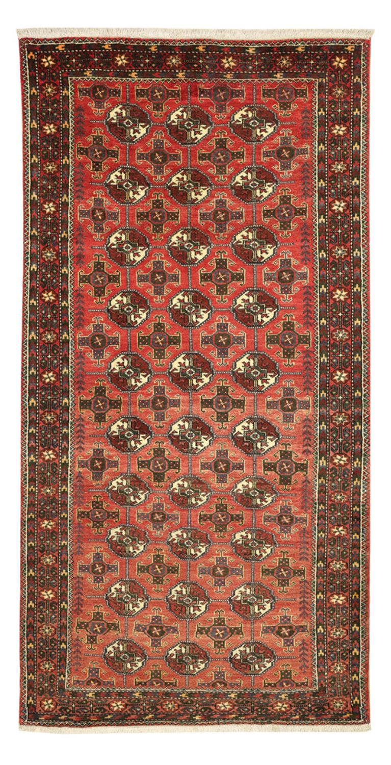 Runner Belutsch Rug - 205 x 104 cm - red
