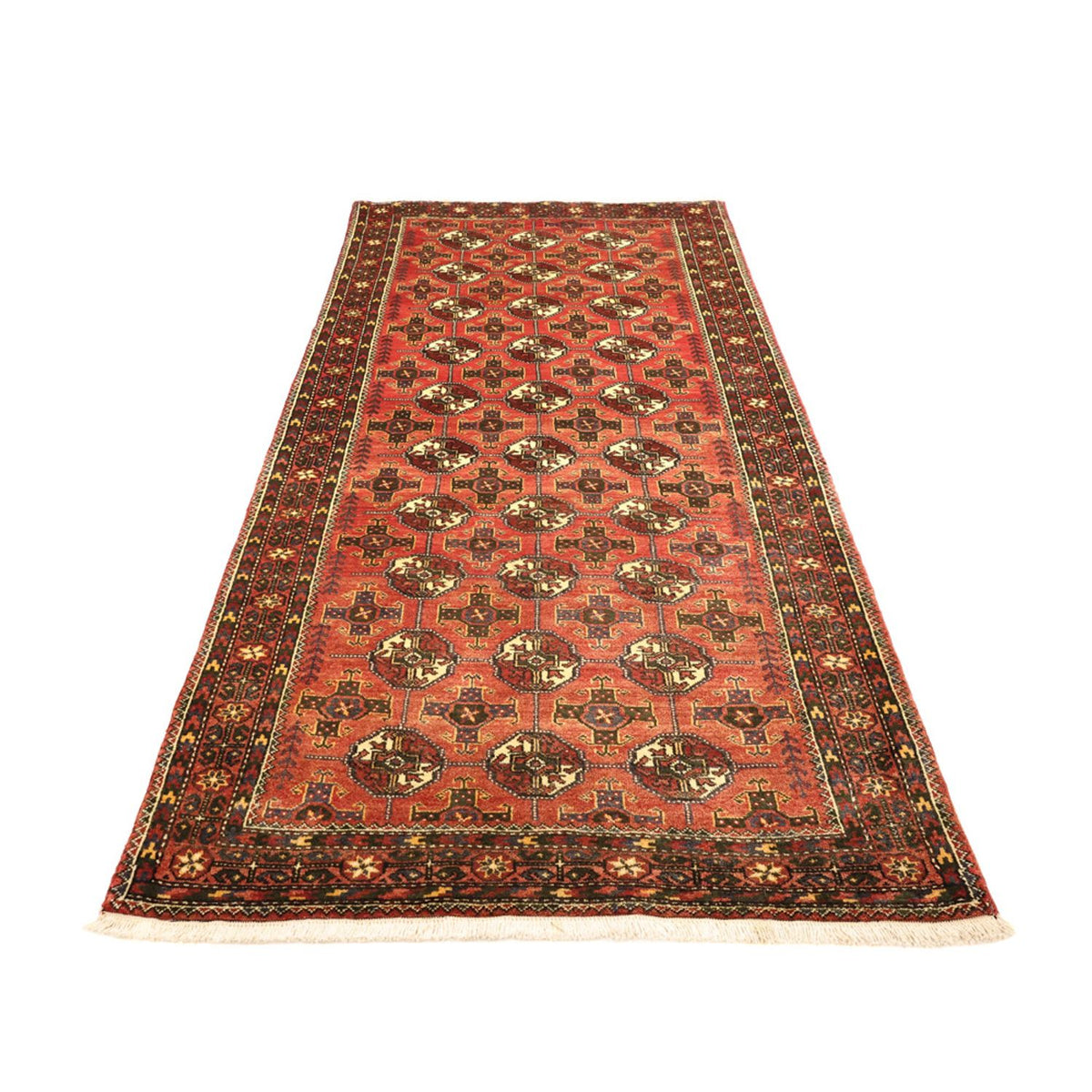 Runner Belutsch Rug - 205 x 104 cm - red