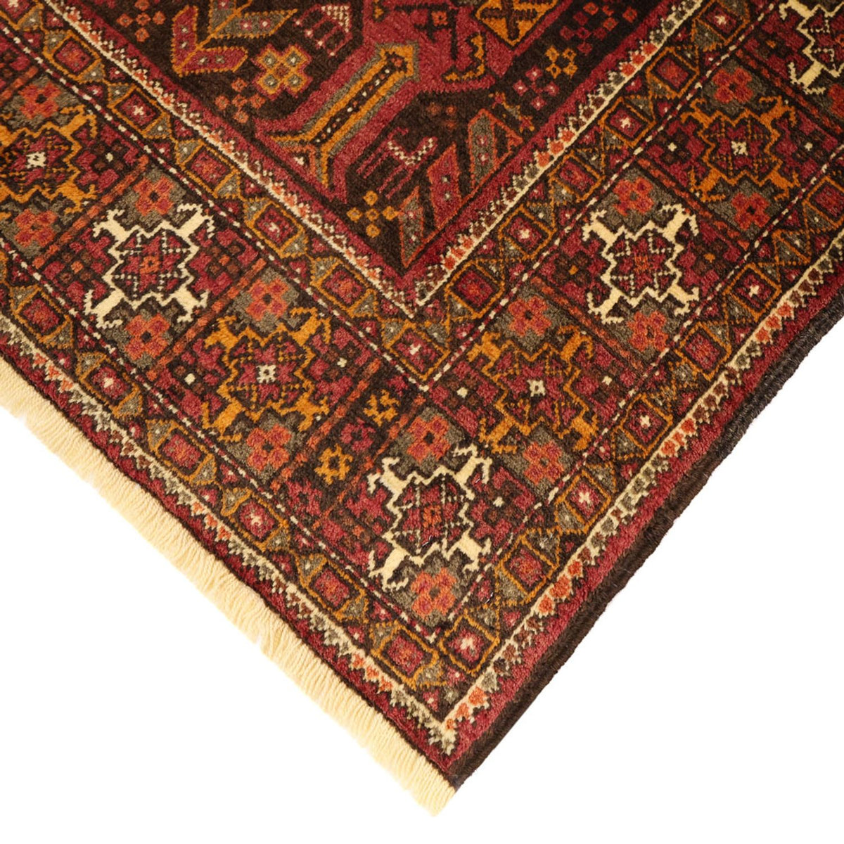 Runner Belutsch Rug - 211 x 102 cm - multicolored