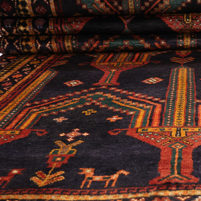 Runner Belutsch Rug - 274 x 125 cm - dark blue