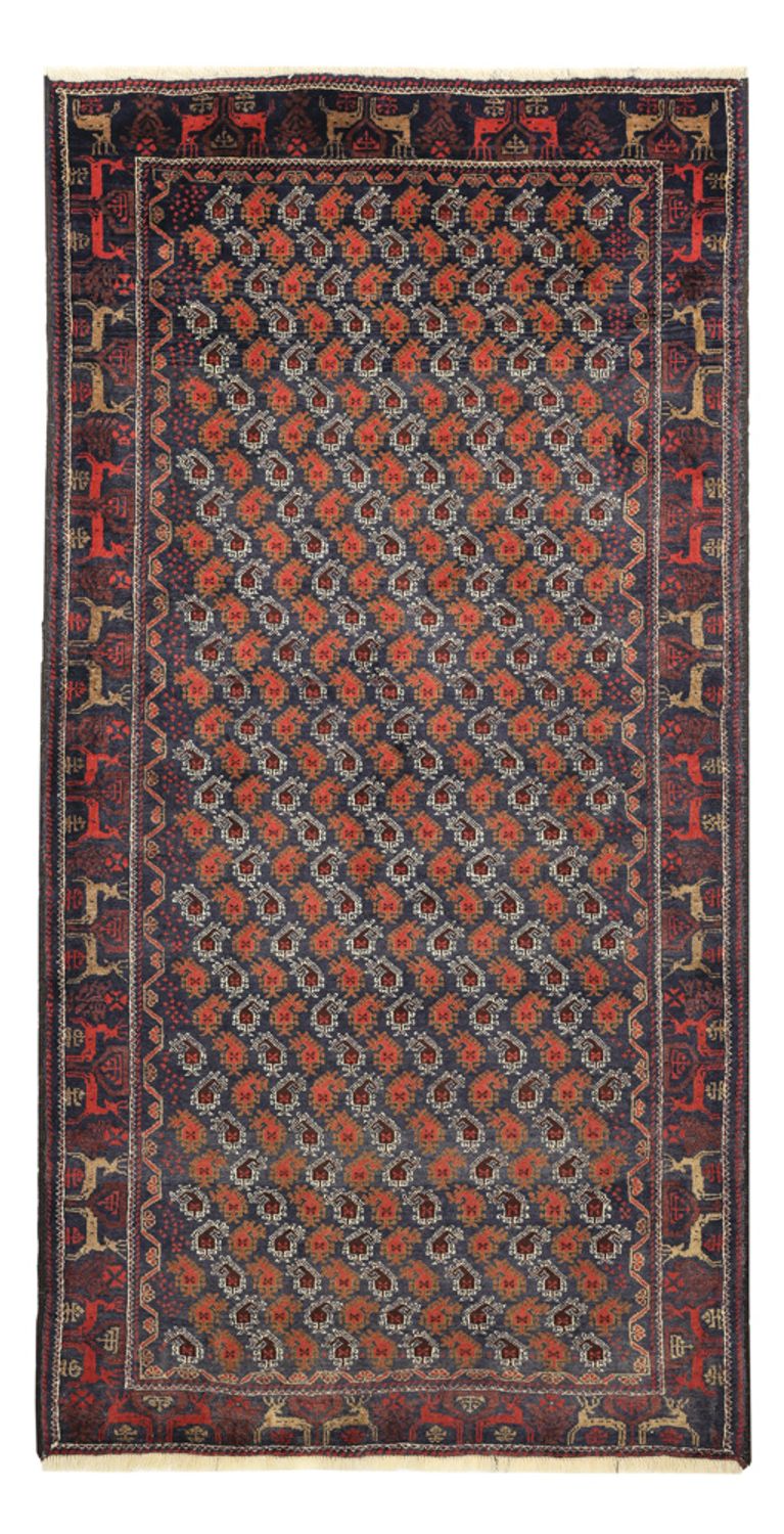 Runner Belutsch Rug - 210 x 110 cm - multicolored