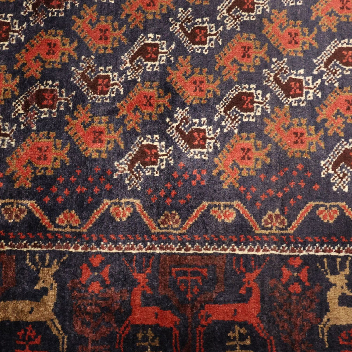 Runner Belutsch Rug - 210 x 110 cm - multicolored