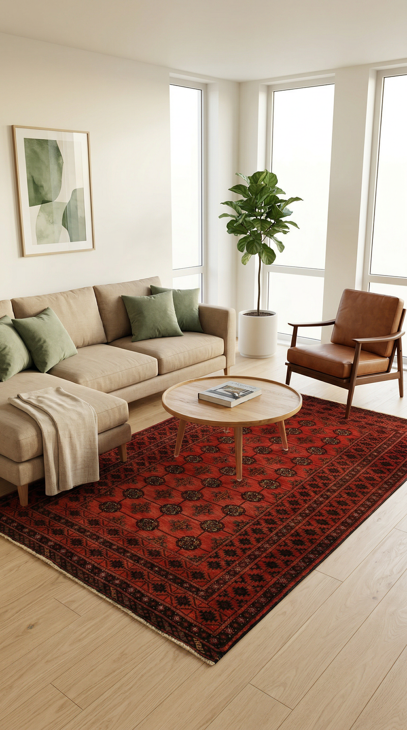 Belutsch Rug 212x129cm - Persian Rugs
