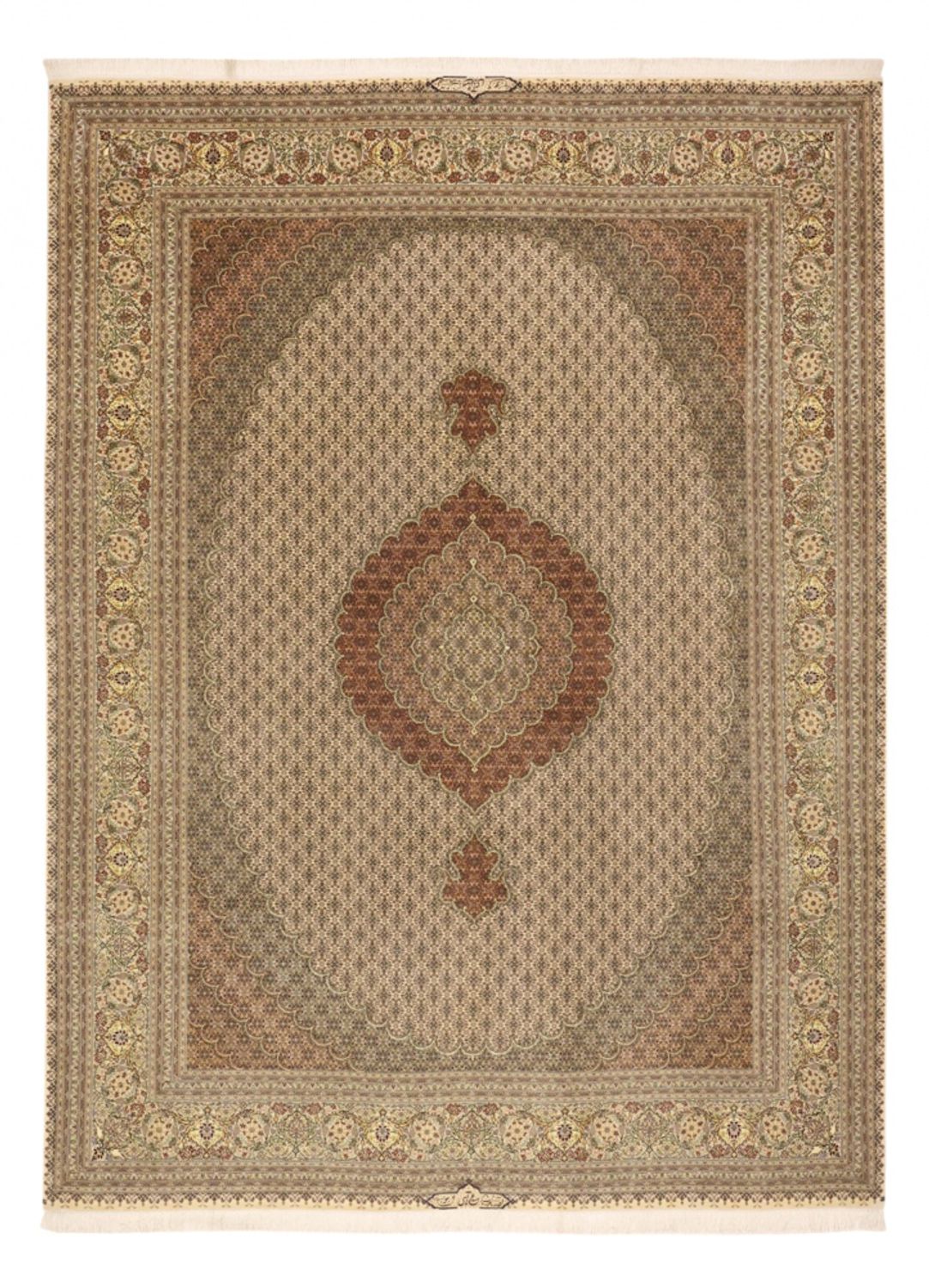 Perser Rug - Tabriz - Royal - Royal - 336 x 252 cm - taupe