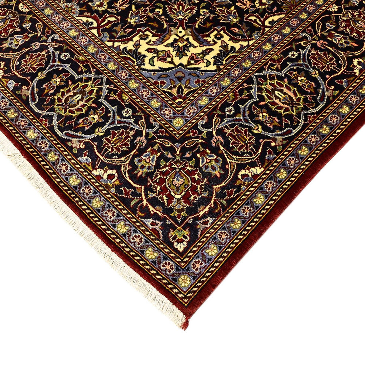 Perser Rug - Keshan - 222 x 144 cm - red