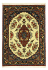 Sarouk Rug 105x146cm - Persian Rugs - Rectangle / Cream / 105 x 146 cm Rectangle