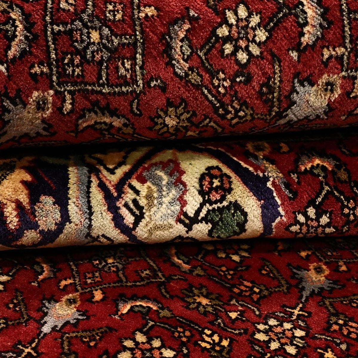 Perser Rug - Bidjar - 217 x 144 cm - red