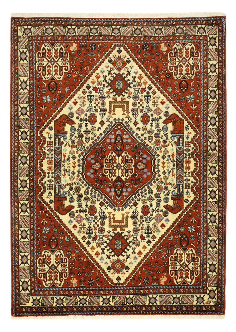 Perser Rug - Nomadic - 140 x 103 cm - cream