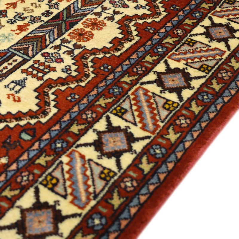 Perser Rug - Nomadic - 140 x 103 cm - cream