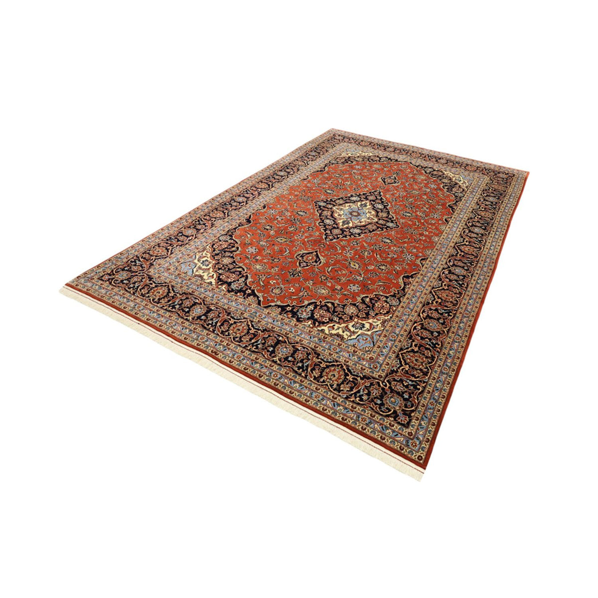 Perser Rug - Keshan - 352 x 244 cm - red