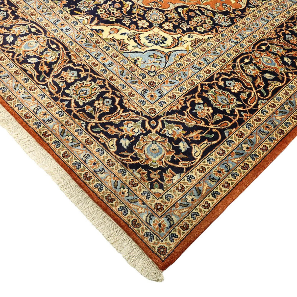 Perser Rug - Keshan - 347 x 251 cm - light red