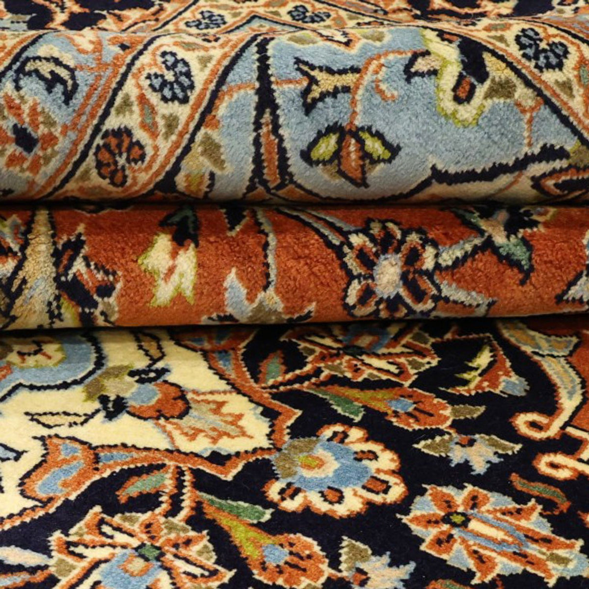 Perser Rug - Keshan - 347 x 251 cm - light red