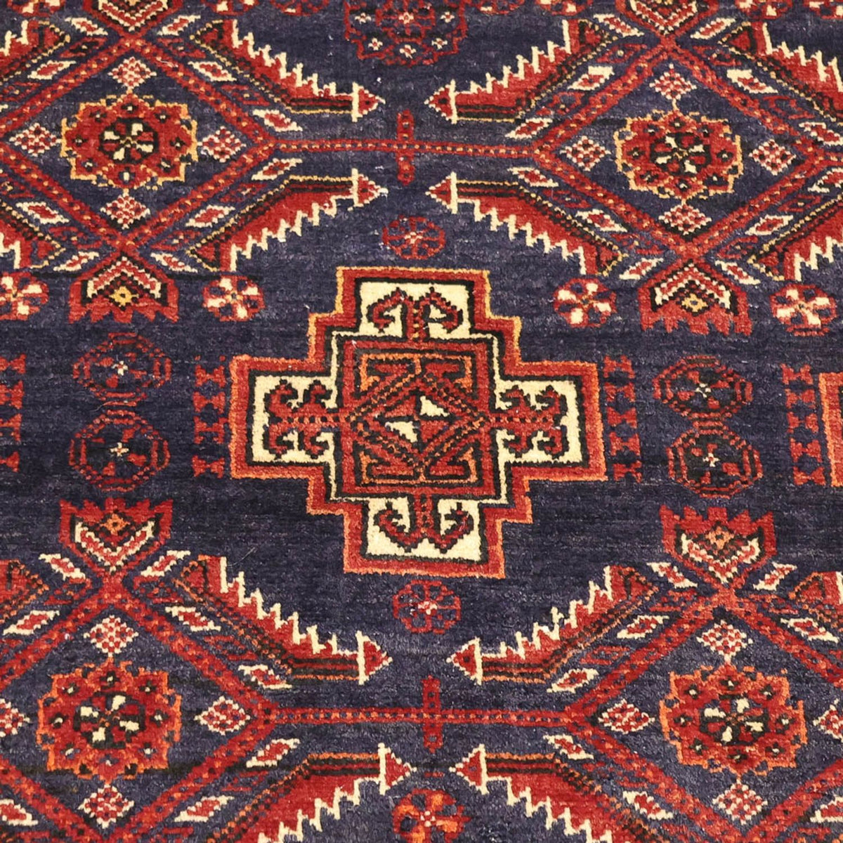Belutsch Rug - 192 x 105 cm - dark red