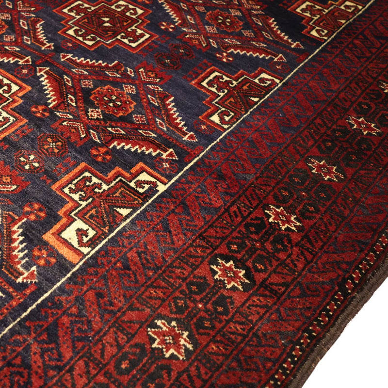 Belutsch Rug - 192 x 105 cm - dark red