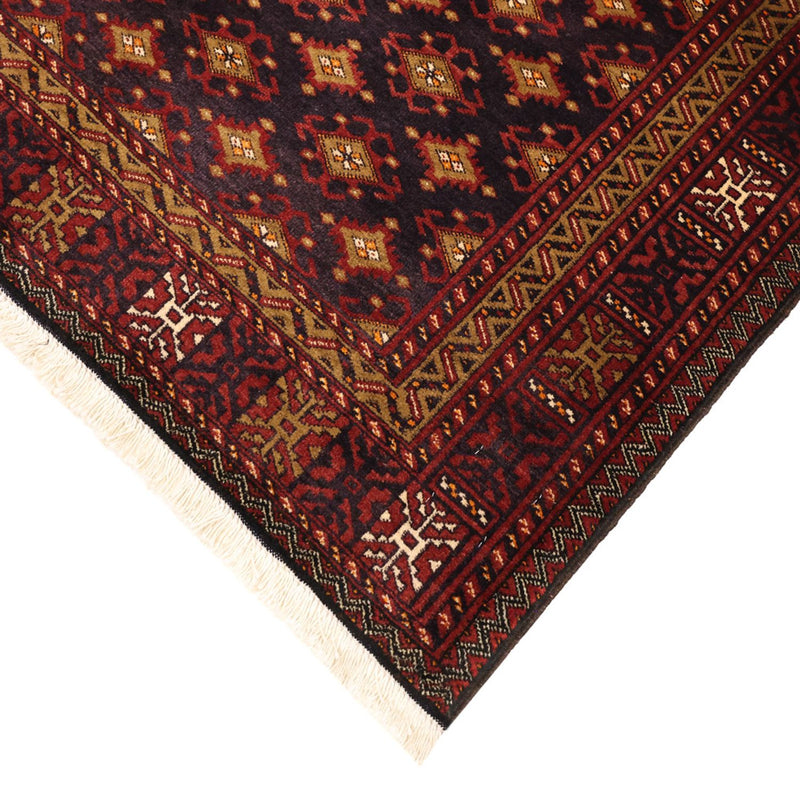 Runner Belutsch Rug - 220 x 108 cm - dark brown