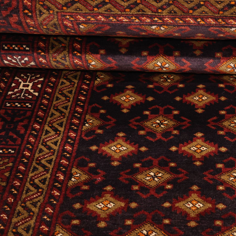 Runner Belutsch Rug - 220 x 108 cm - dark brown