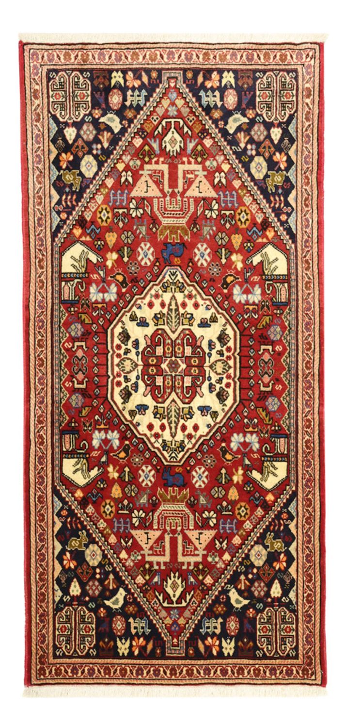 Gabbeh Rug - Kashkuli Perser - 153 x 70 cm - red