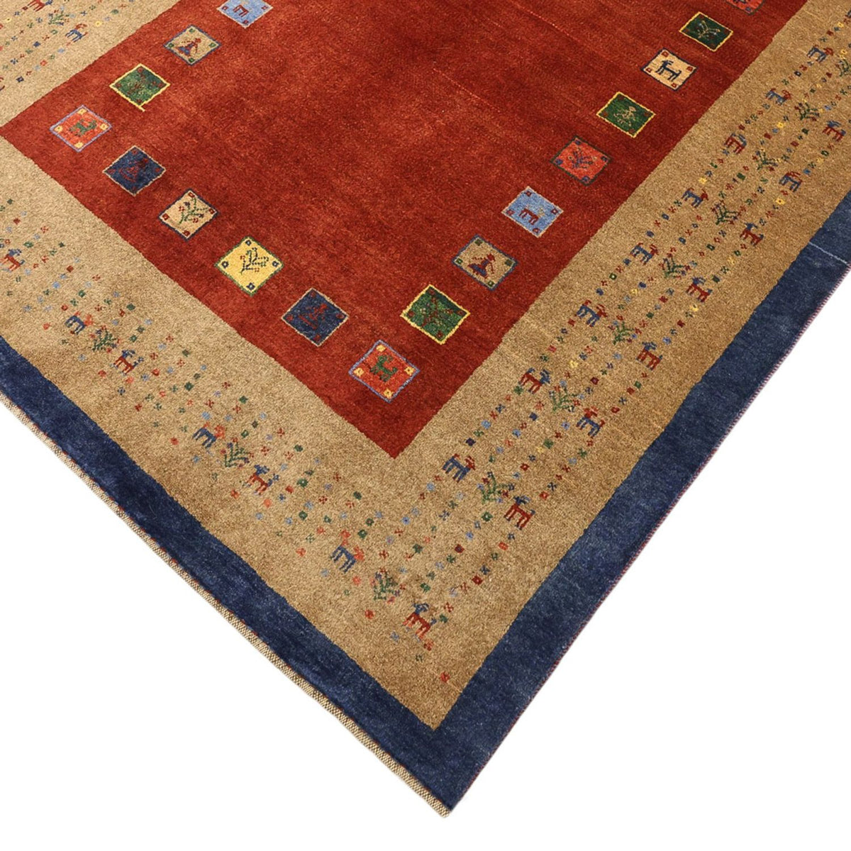 Gabbeh Rug - Kashkuli Perser - 184 x 121 cm - red
