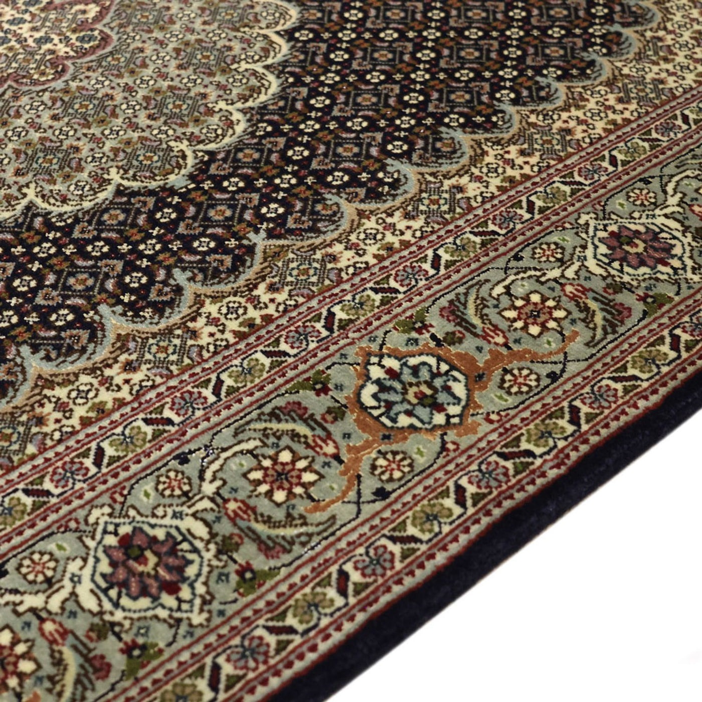 Tabriz - 50 Raj Rug 147x100cm - Persian Rugs