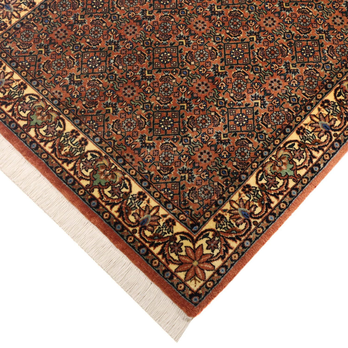 Perser Rug - Bidjar - 144 x 71 cm - dark beige