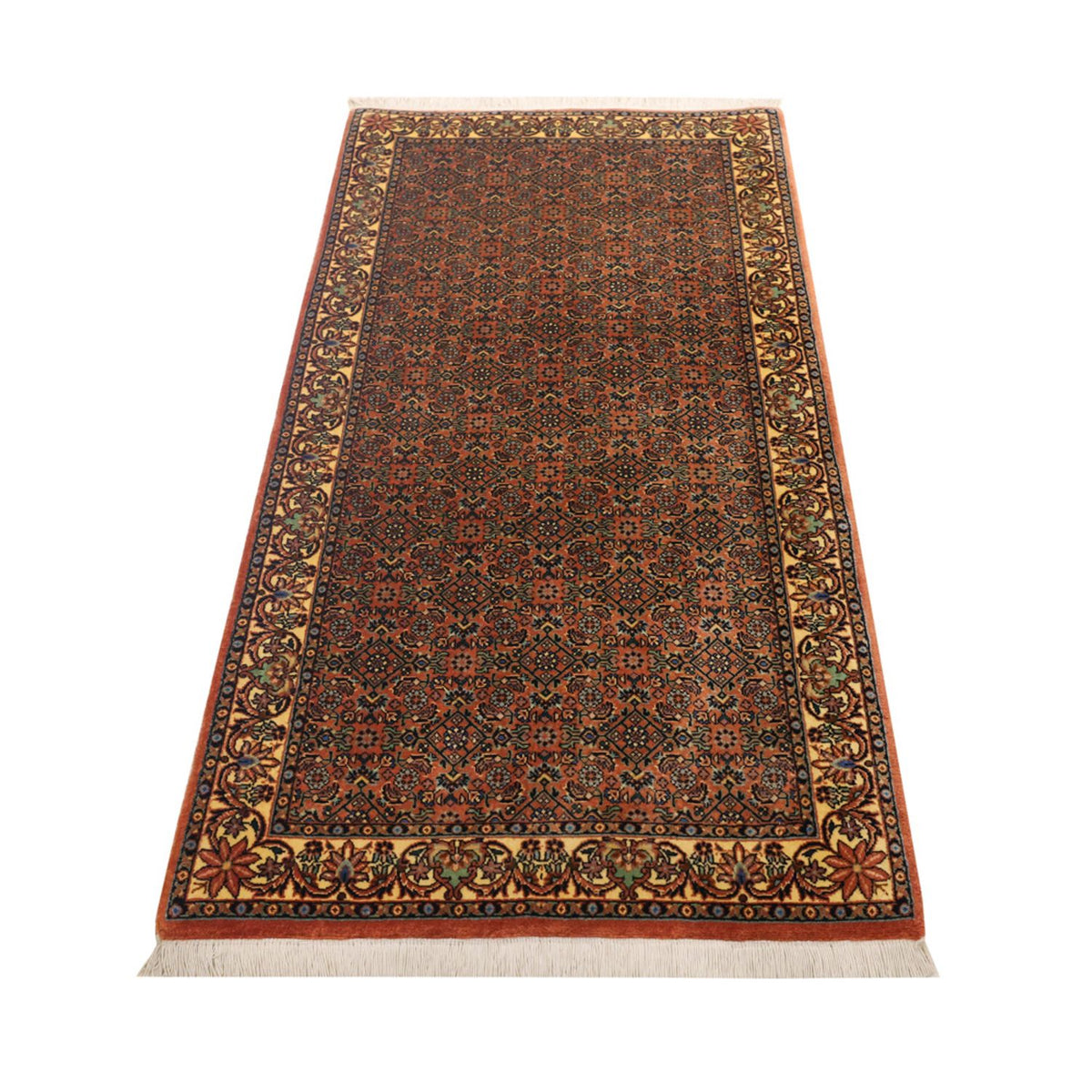 Perser Rug - Bidjar - 144 x 71 cm - dark beige