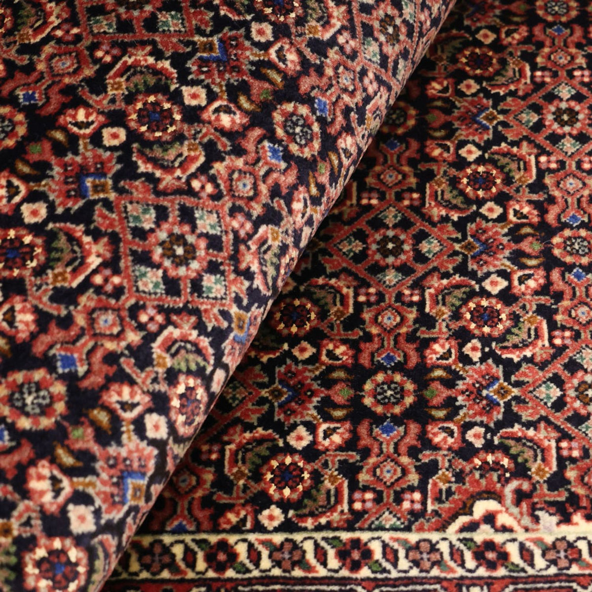 Perser Rug - Bidjar - 146 x 90 cm - dark beige