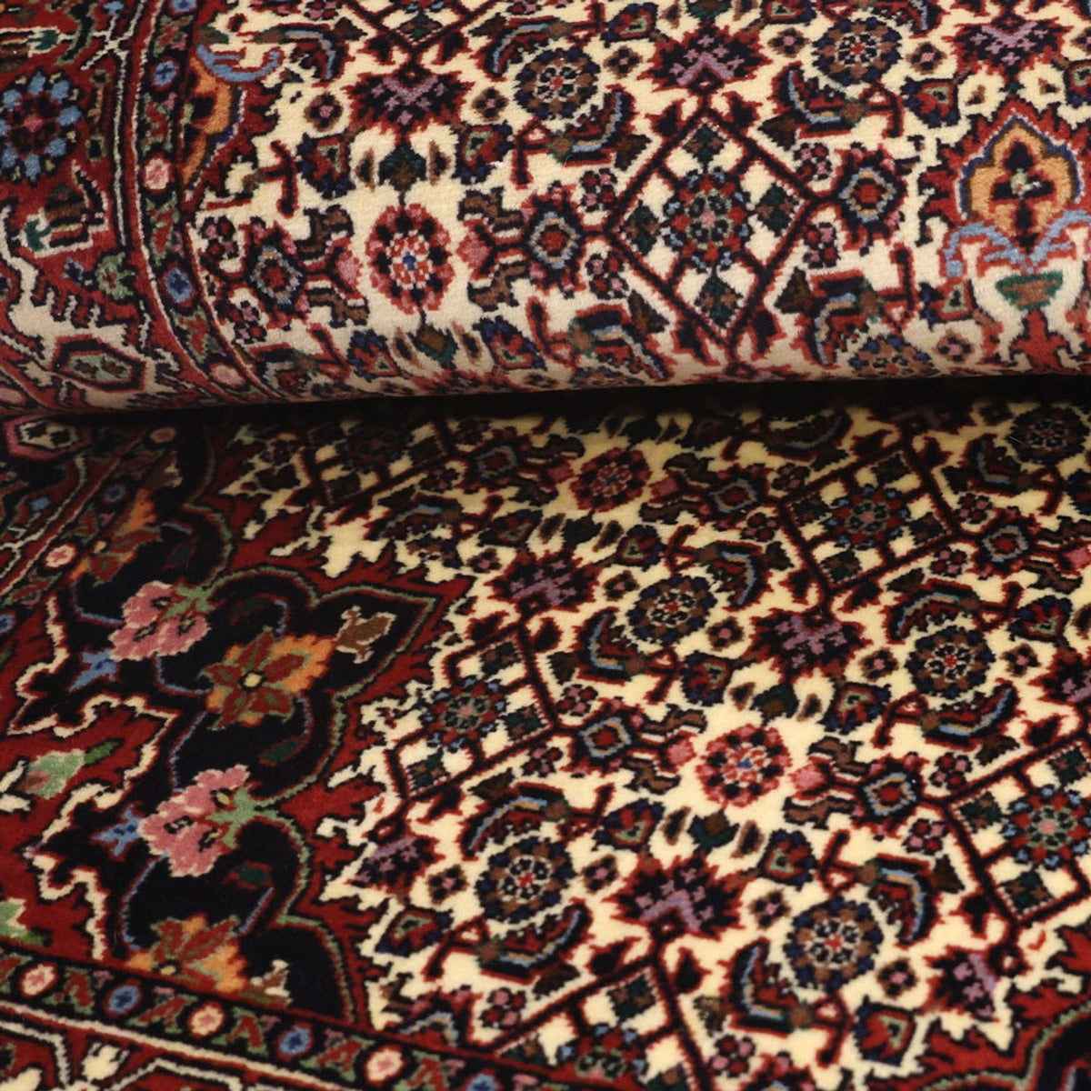 Perser Rug - Bidjar - 137 x 72 cm - dark beige