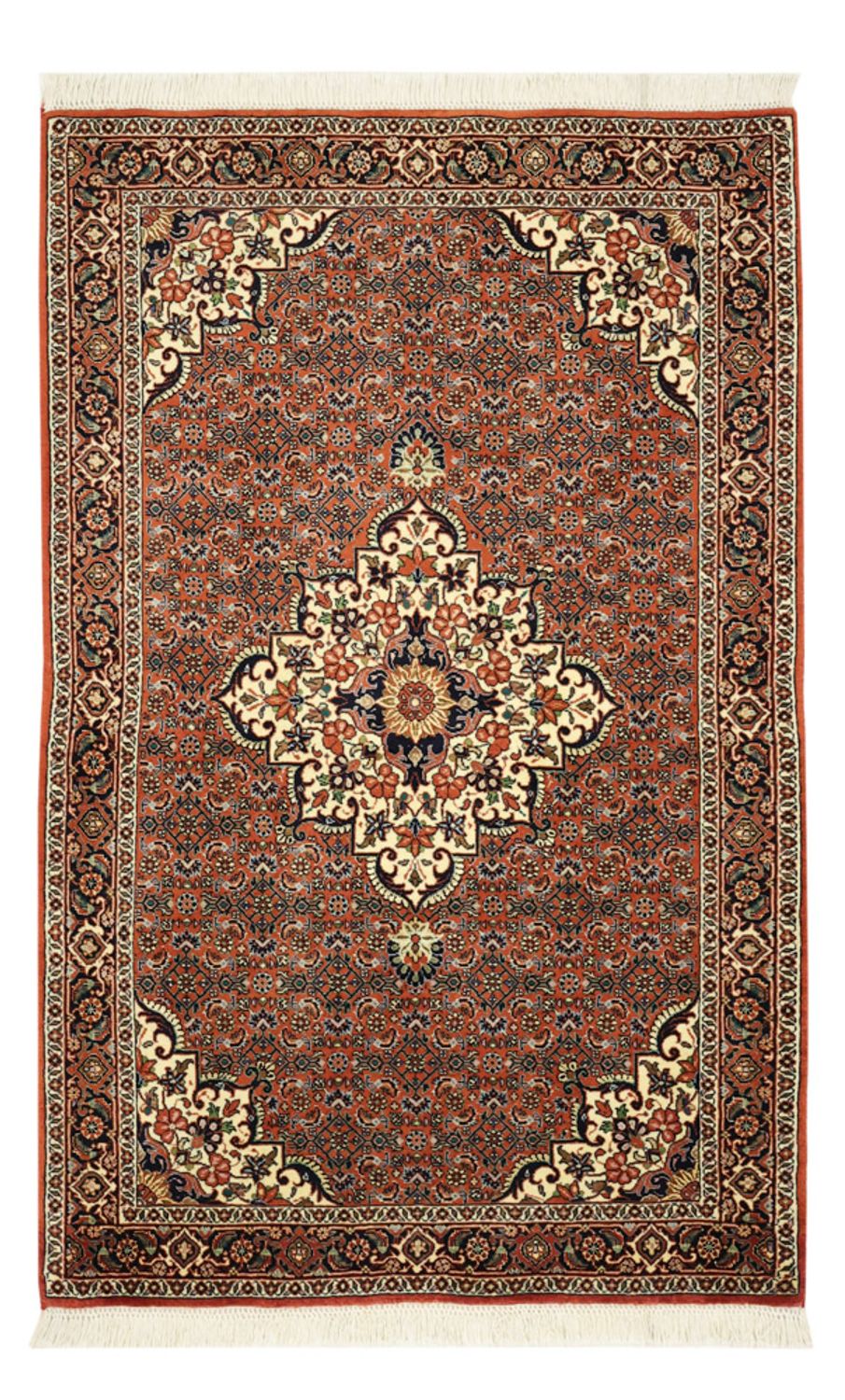 Perser Rug - Bidjar - 141 x 89 cm - dark beige
