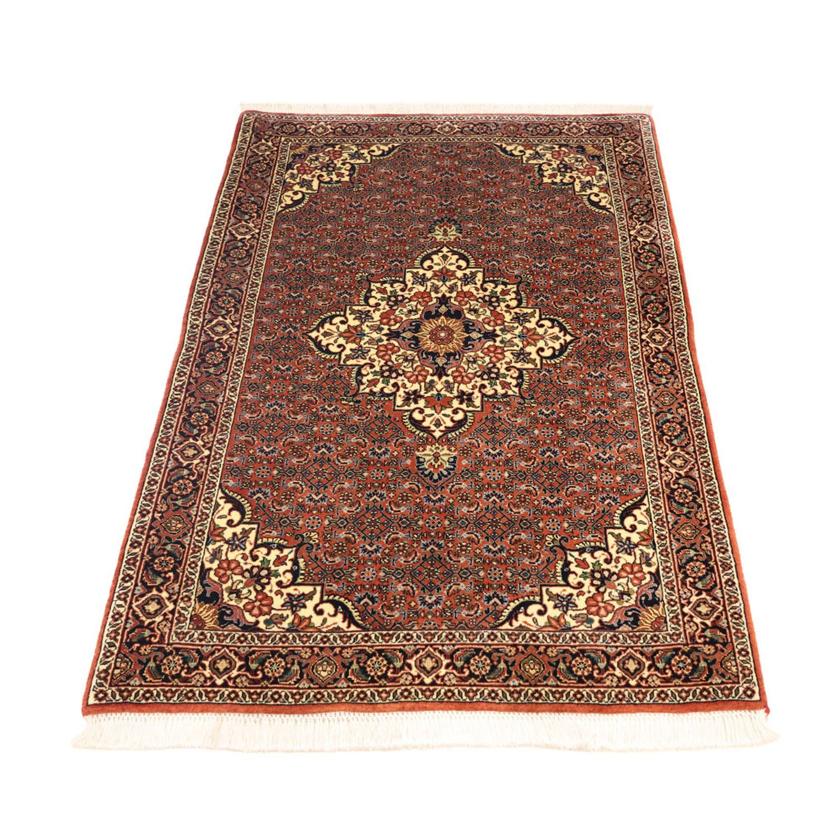 Perser Rug - Bidjar - 141 x 89 cm - dark beige