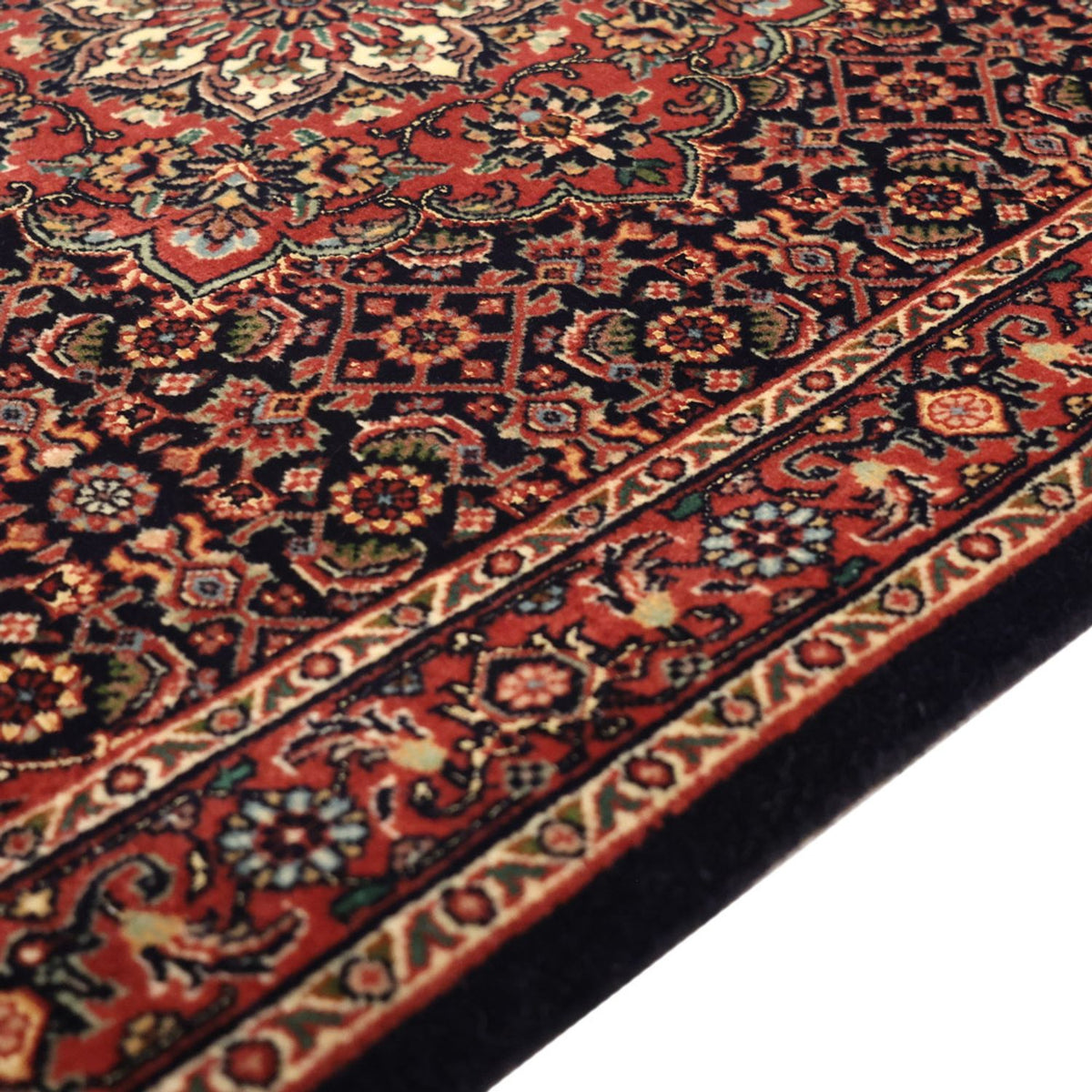 Perser Rug - Bidjar - 131 x 79 cm - dark red