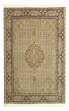 Tabriz - 50 Raj Rug 101x152cm - Persian Rugs - Rectangle / Sand / 101 x 152 cm Rectangle