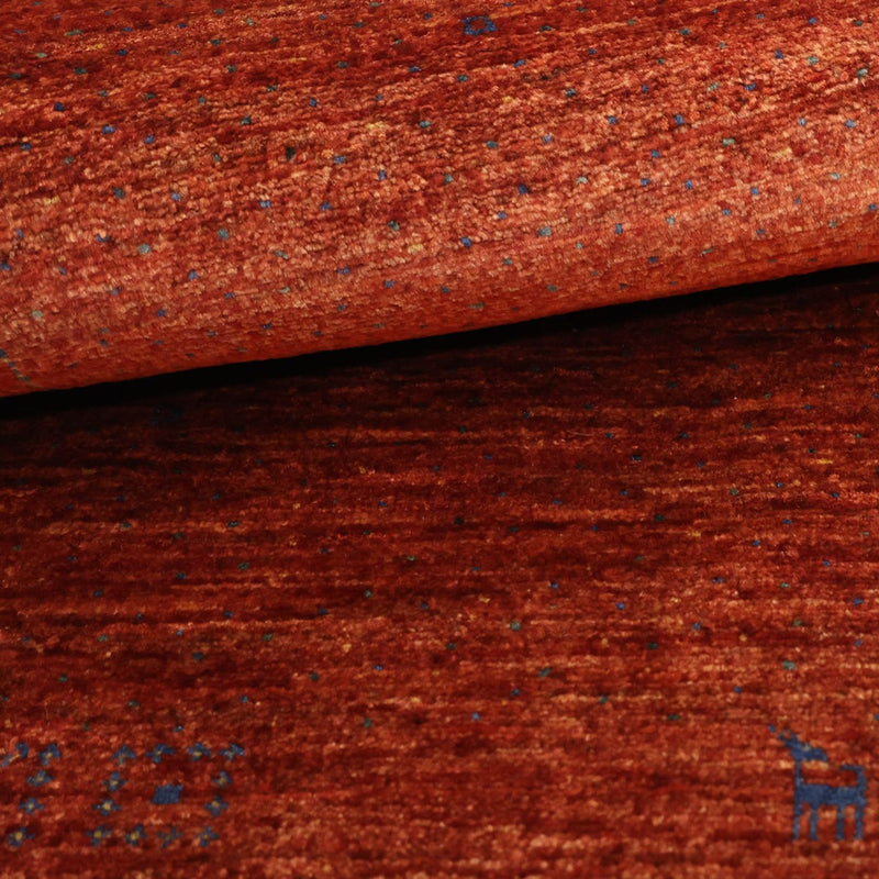 Gabbeh Rug - Kashkuli Perser - 122 x 79 cm - dark red