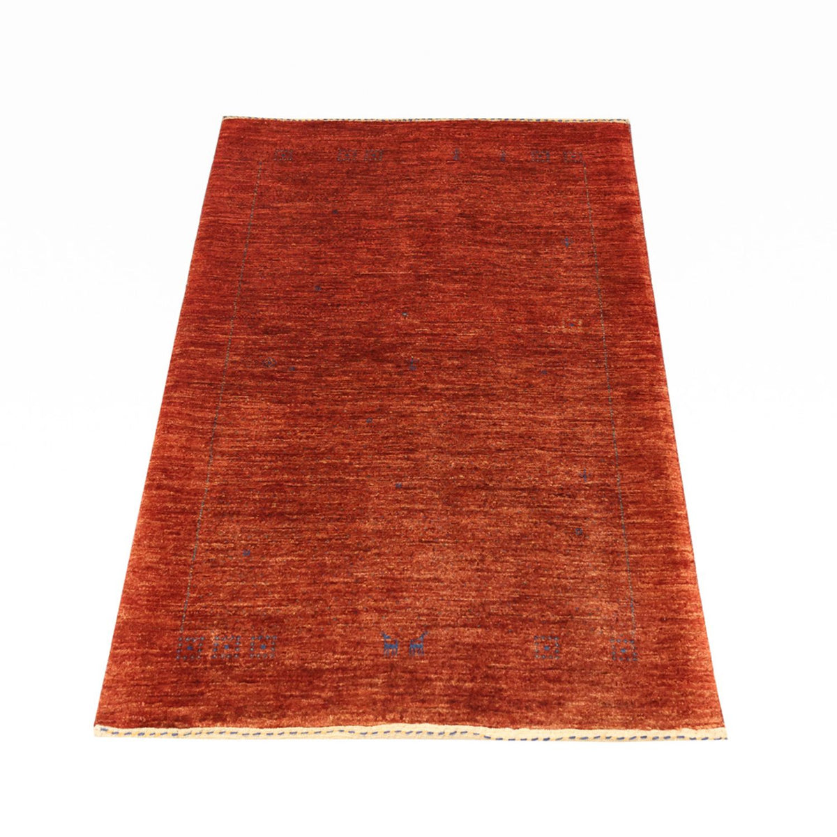 Gabbeh Rug - Kashkuli Perser - 122 x 79 cm - dark red