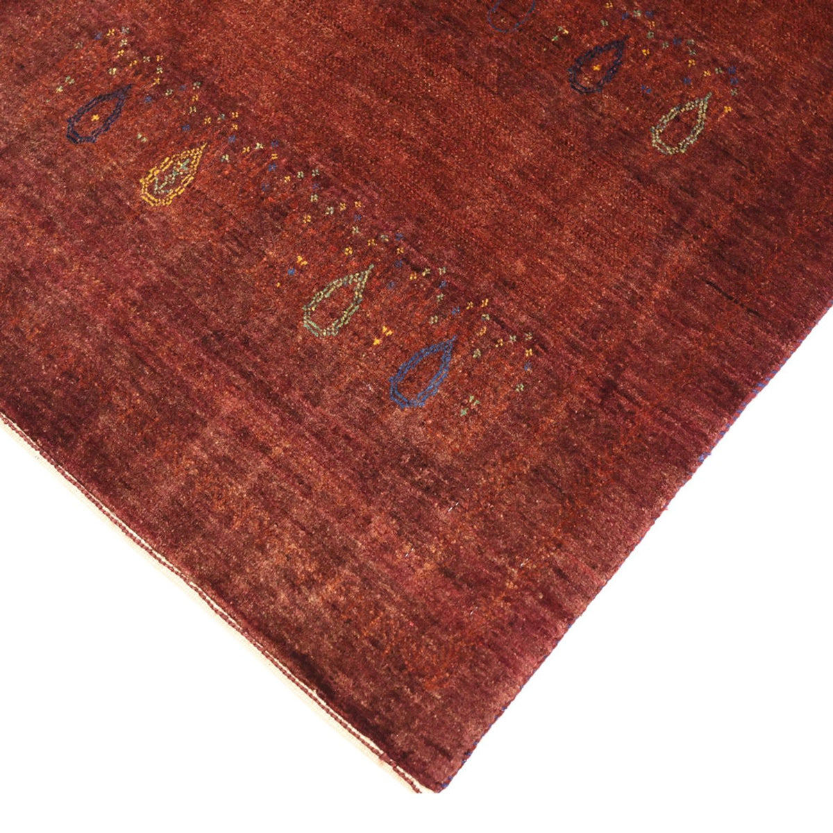 Gabbeh Rug - Kashkuli Perser - 155 x 80 cm - dark red