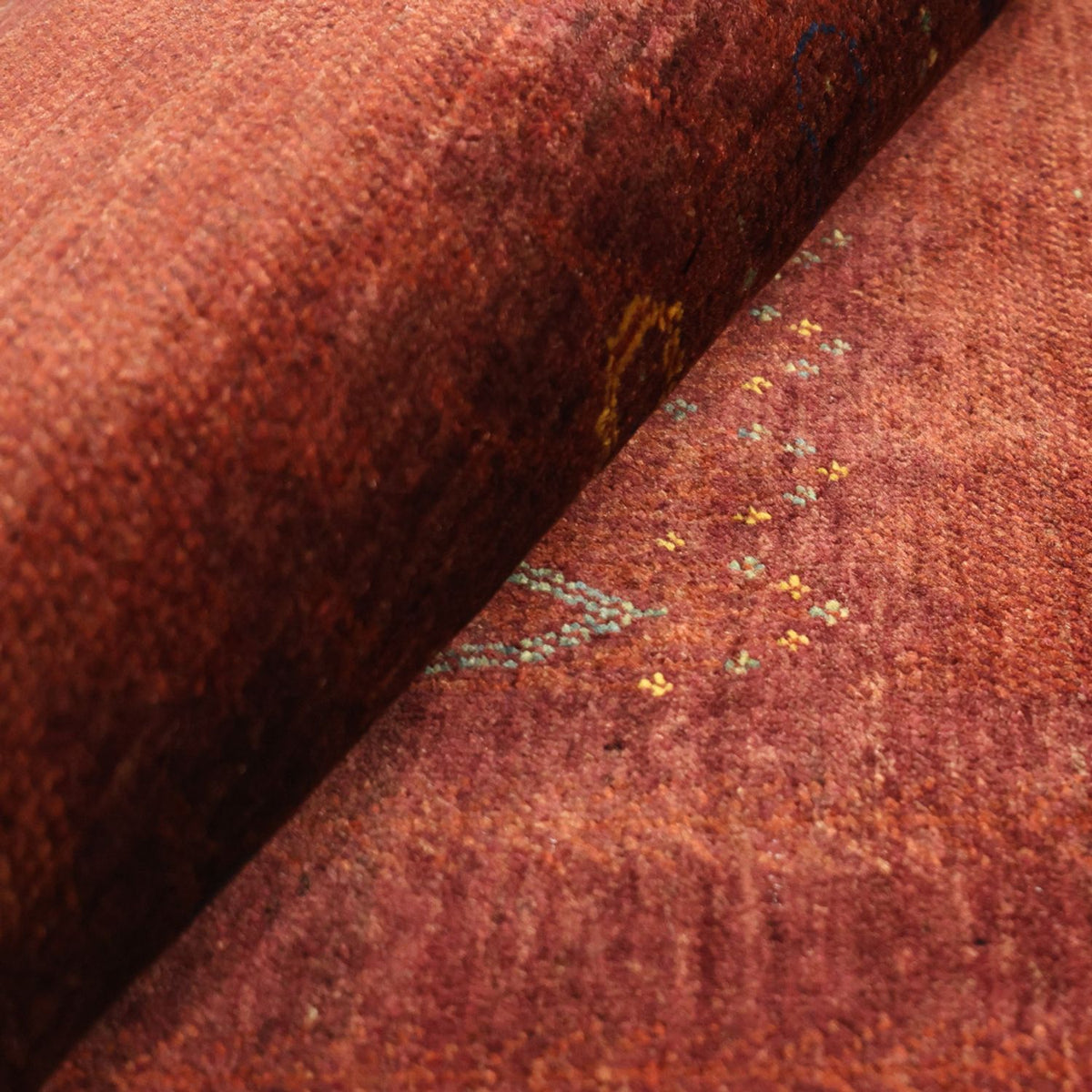 Gabbeh Rug - Kashkuli Perser - 155 x 80 cm - dark red