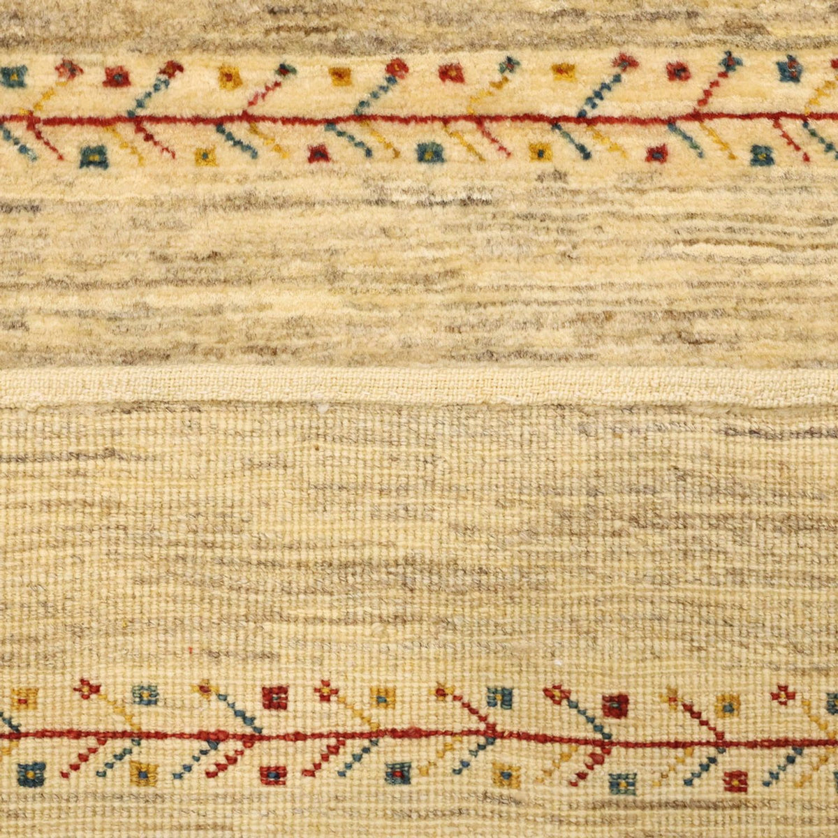 Gabbeh Rug - Kashkuli Perser - 130 x 81 cm - sand
