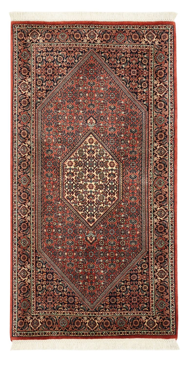 Perser Rug - Bidjar - 136 x 70 cm - dark red