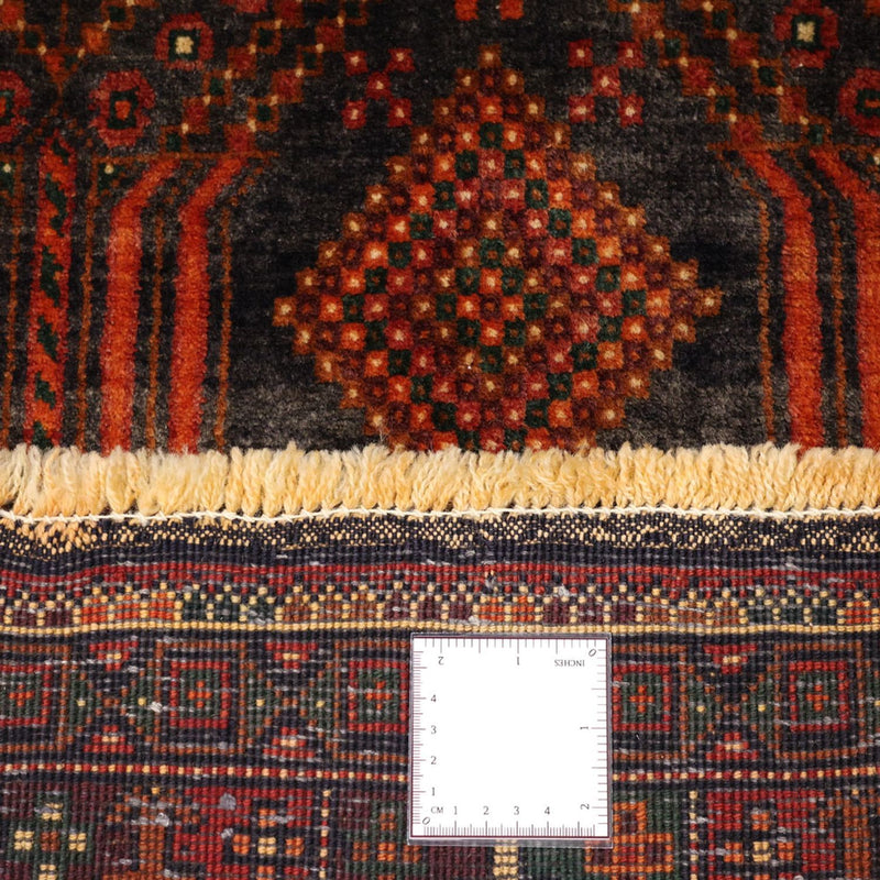 Runner Belutsch Rug - 292 x 110 cm - dark red