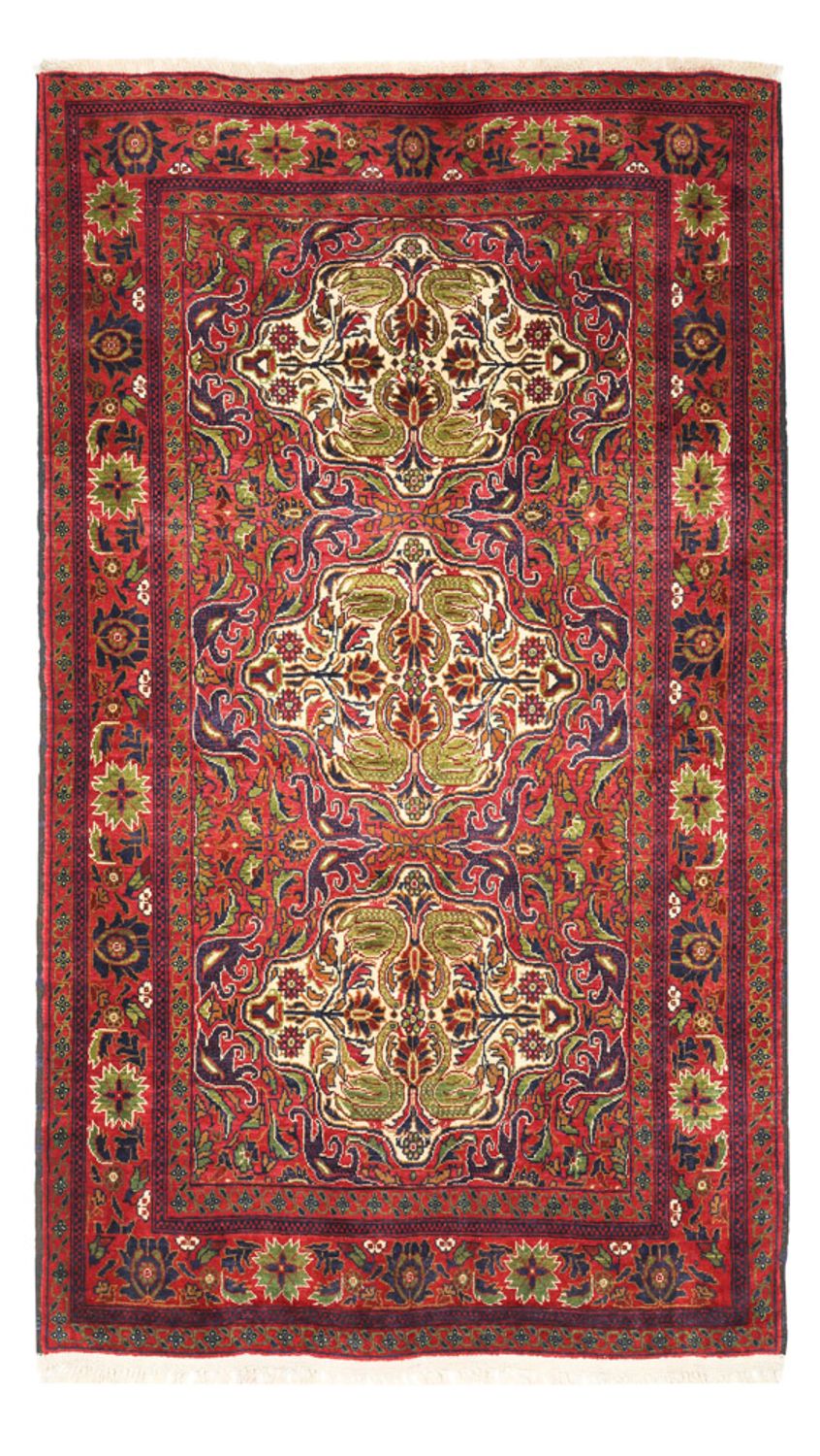 Runner Belutsch Rug - 223 x 128 cm - dark red
