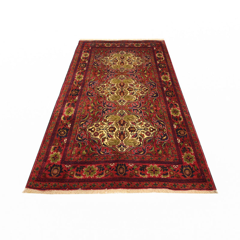Runner Belutsch Rug - 223 x 128 cm - dark red