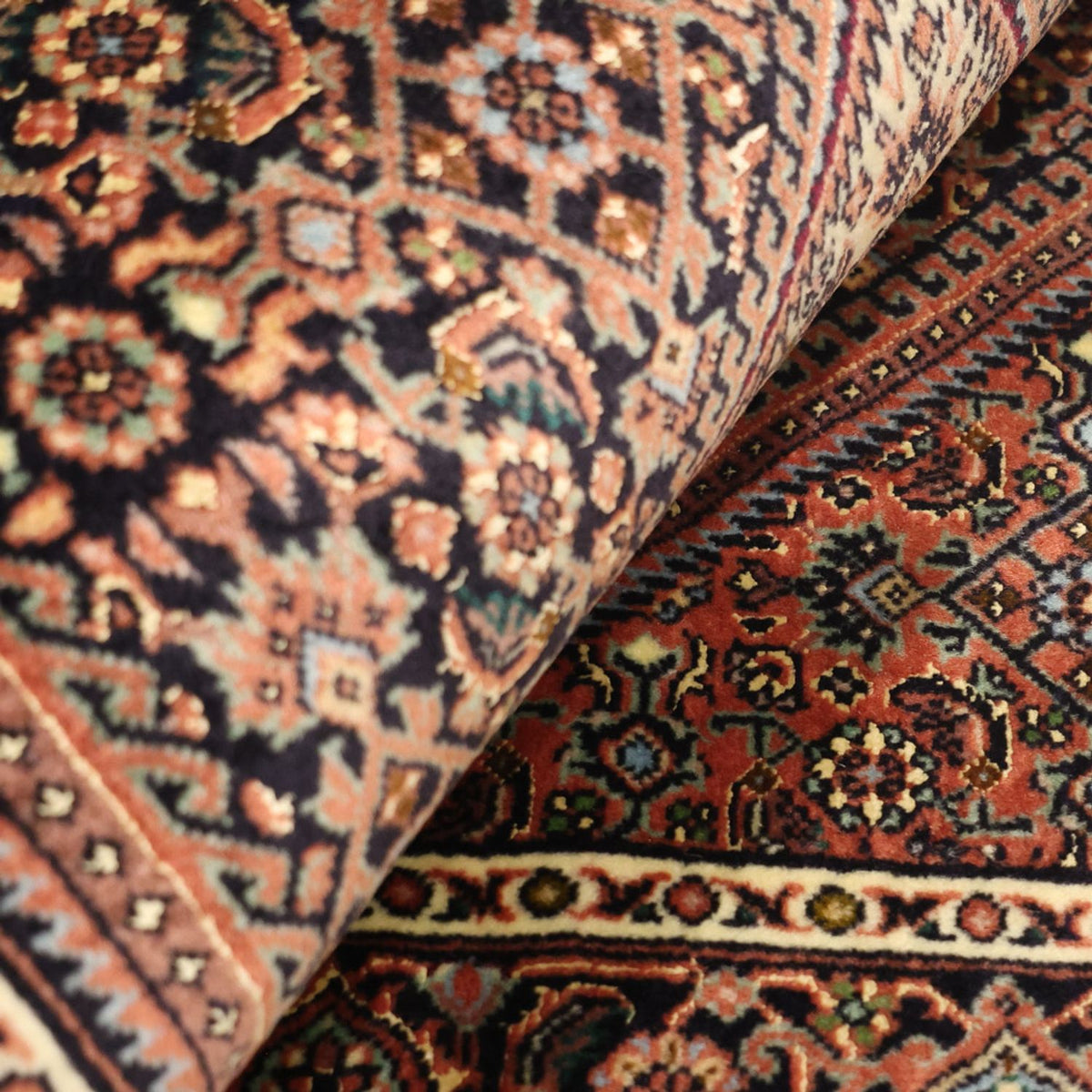 Perser Rug - Bidjar - 134 x 70 cm - dark beige