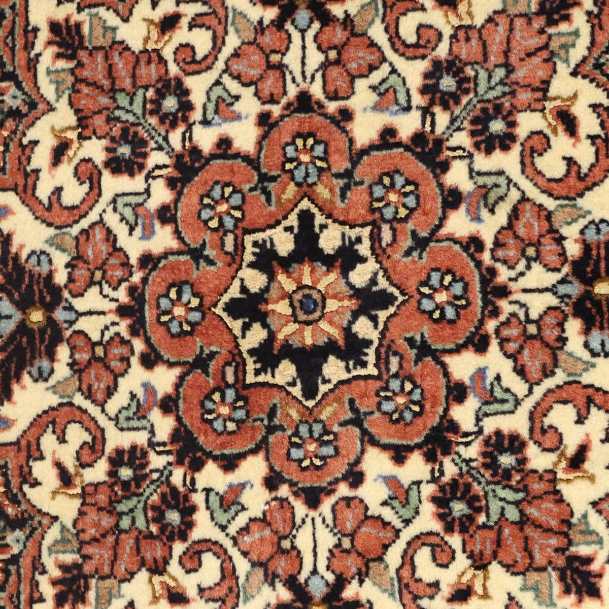 Perser Rug - Bidjar - 138 x 72 cm - dark beige