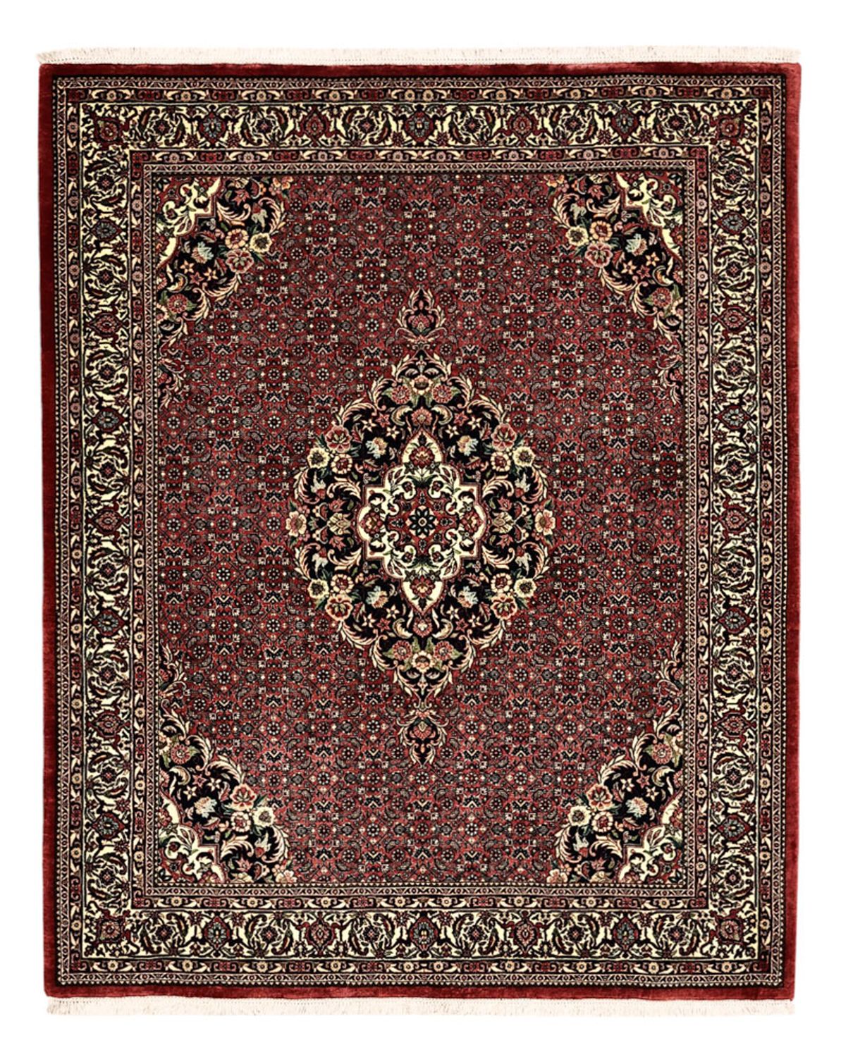 Perser Rug - Bidjar - Royal - 194 x 153 cm - dark red