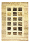 Persian Gabbeh Rug 203x292cm - Perserteppich Wollteppich - Rectangle / Multicolored / 203 x 292 cm Rectangle