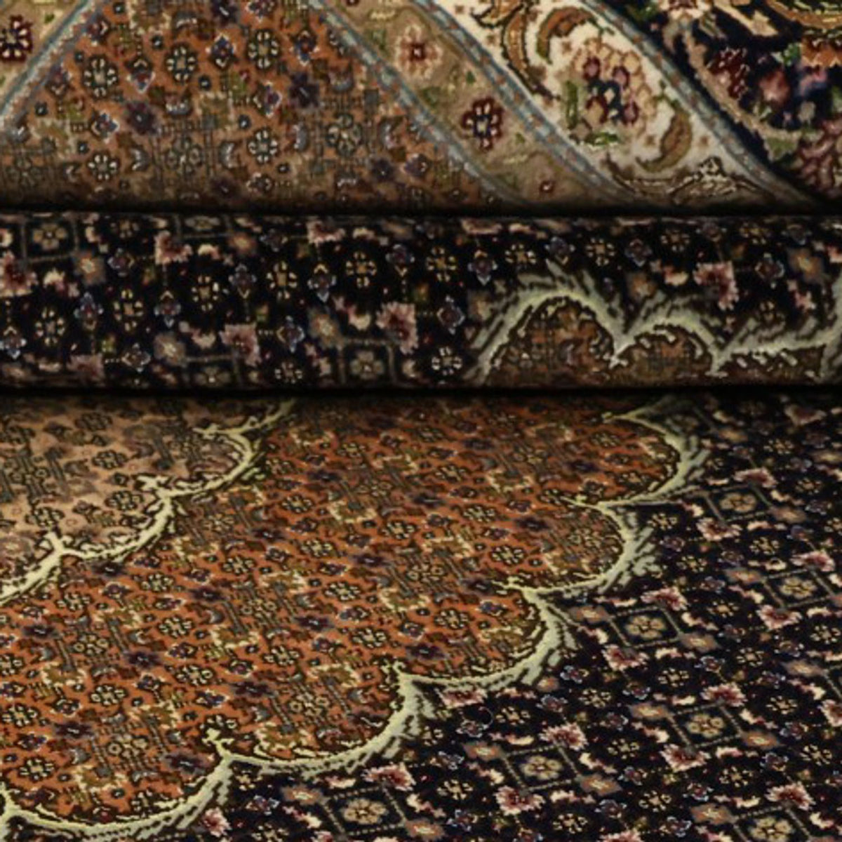 Perser Rug - Tabriz - 299 x 204 cm - dark beige