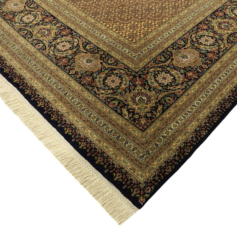 Perser Rug - Tabriz - Royal - Silk Warp - 362 x 251 cm - dark beige